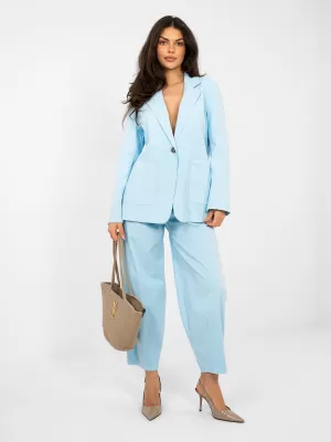 Dámská bunda RUE PARIS IT-MA-FL7703.49 LIGHT BLUE