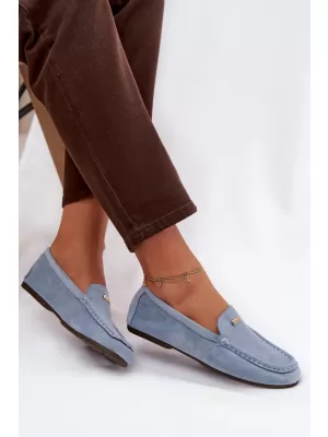 Dámské mokasíny BOTO QQ-273 BLUE