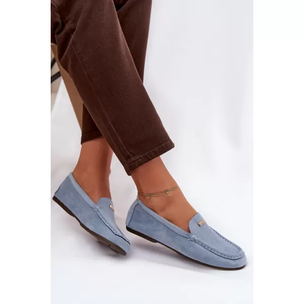  Dámské mokasíny BOTO QQ-273 BLUE 