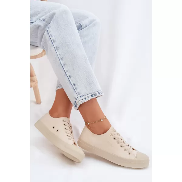  Dámské tenisky BIG STAR SHOES TT274121 BEIGE 