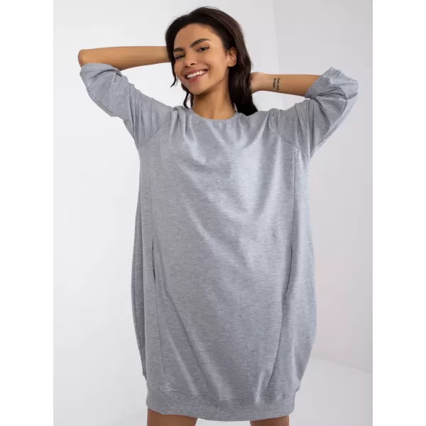  Dámské šaty RELEVANCE RV-SK-6839.95 GRAY 