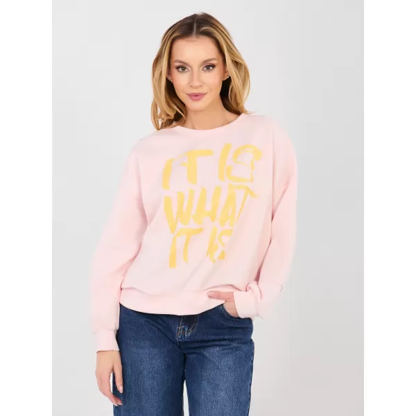  Dámská mikina RUE PARIS IT-BL-22183.45 BRIGHT PINK 