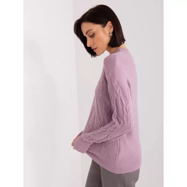  Dámský svetr WOOL FASHION ITALIA AT-SW-2340.43 VIOLET 