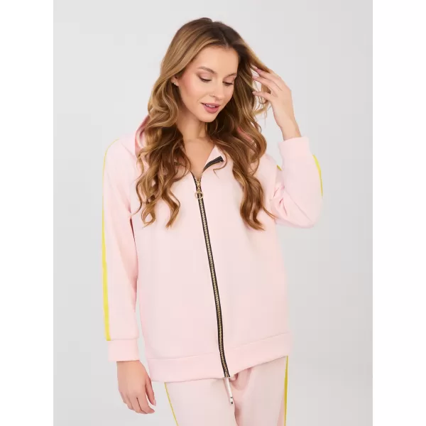  Dámská tepláková souprava RUE PARIS IT-KMPL-21782.93 BRIGHT PINK 