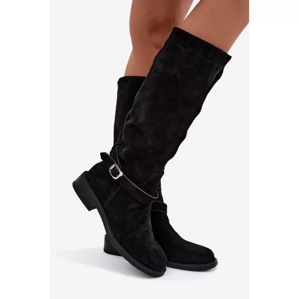 Dámské kozačky VINCEZA 89168 BLACK 