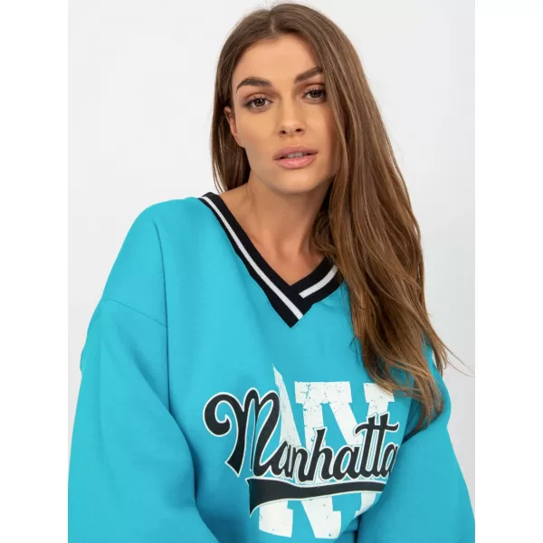  Dámská mikina EX MODA EM-BL-754.42P BLUE 