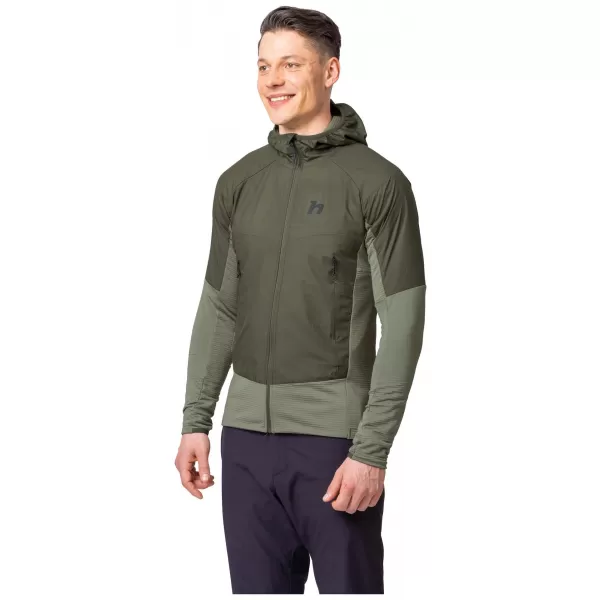  Pánská mikina HANNAH NIRON PRO DEEP DEPTHS/DEEP LICHEN GREEN 
