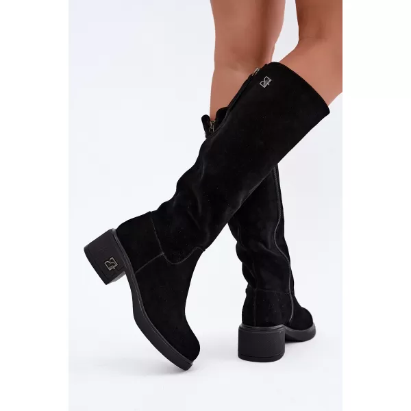  Dámské kozačky VINCEZA 67056 BLACK 