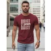 Pánské triko DSTREET NX5081R BORDO