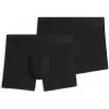 Pánské boxerky PUMA MEN SHINE ELASTIC BOXERS 2P 94780602 BLACK