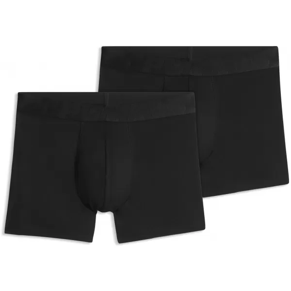  Pánské boxerky PUMA MEN SHINE ELASTIC BOXERS 2P 94780602 BLACK 