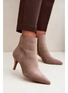 Dámské kotníkové boty BOTO 2905A-1 BEIGE