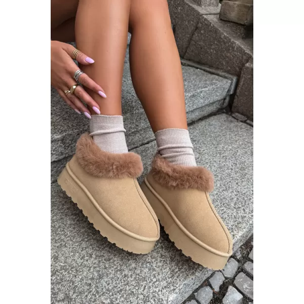  Dámské boty BIG STAR SHOES UU274202 BEIGE 