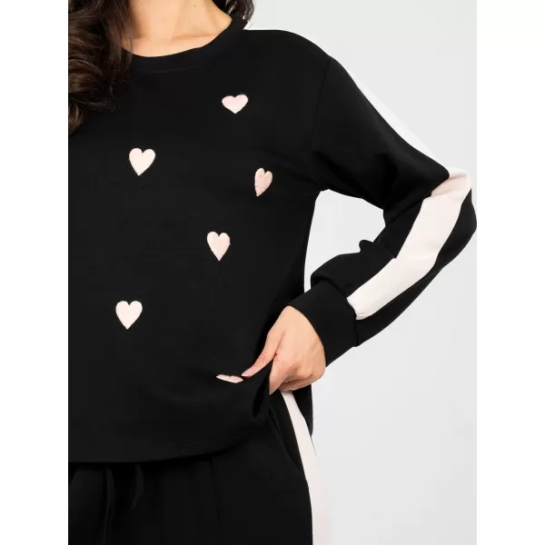  Dámská tepláková souprava RUE PARIS IT-KMPL-22211.32 BLACK 