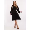 Dámské šaty ITALY MODA MI-SK-92477.18P NOIRE