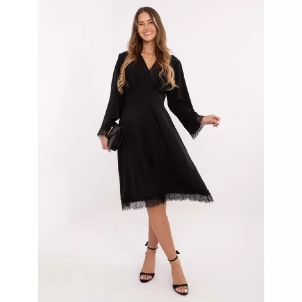  Dámské šaty ITALY MODA MI-SK-92477.18P NOIRE 