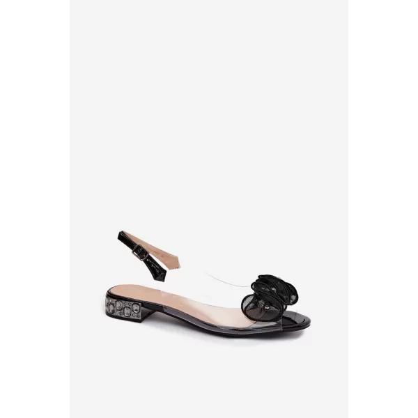  Dámské sandály D&A MR61-9002 BLACK 