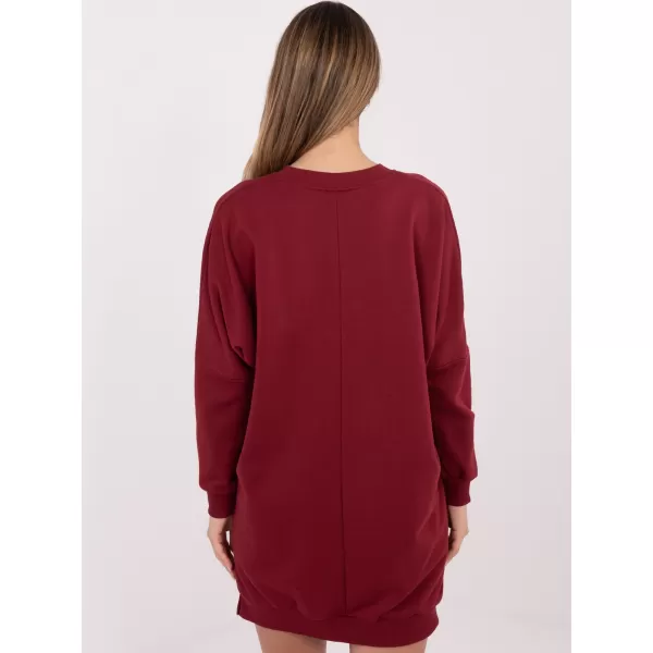  Dámské šaty RELEVANCE RV-SK-6019.67 BURGUNDY 