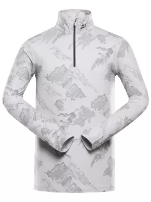Pánské rychleschnoucí triko ALPINE PRO STANS SMOKED PEARL VARIANTA PD