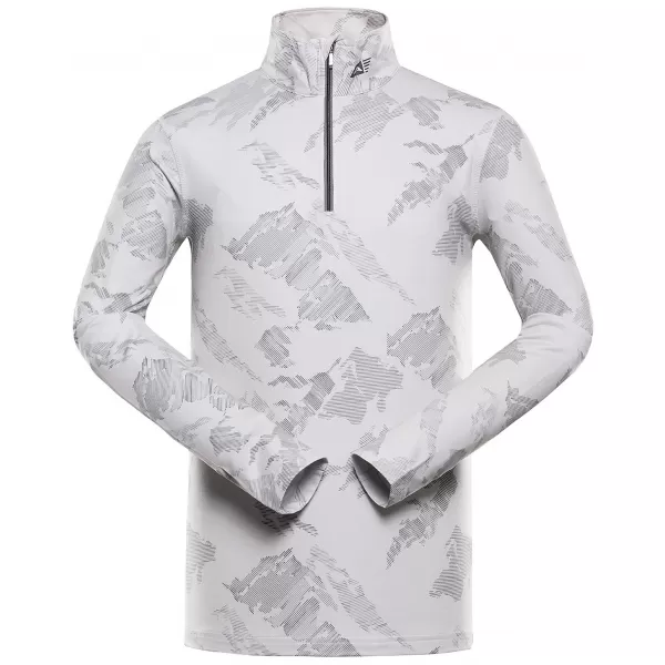  Pánské rychleschnoucí triko ALPINE PRO STANS SMOKED PEARL VARIANTA PD 