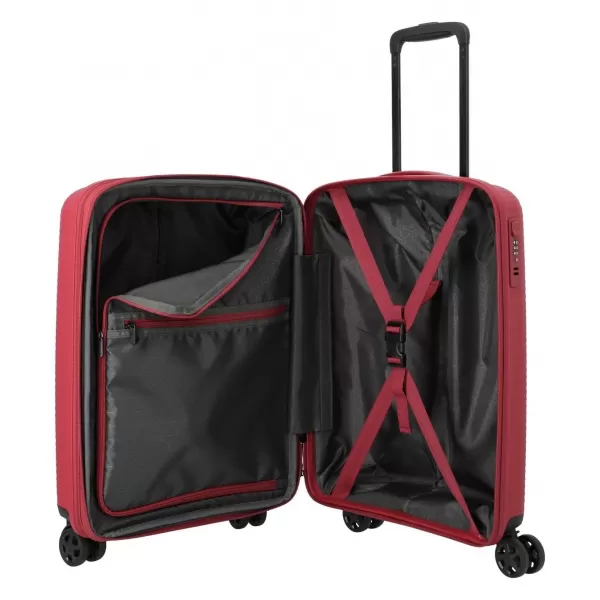  Kufr TRAVELITE AIR STRIPE 4W S EXP RED 