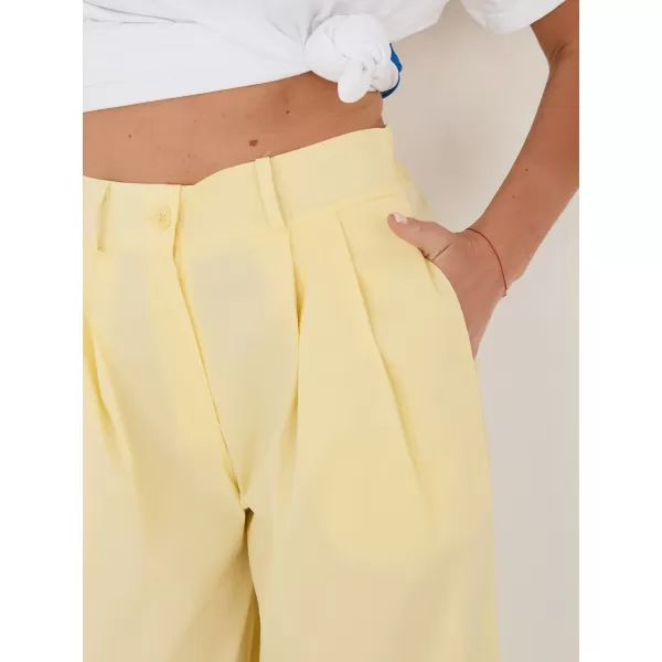  Dámské kalhoty RUE PARIS IT-SP-FL9006.92 BRIGHT YELLOW 