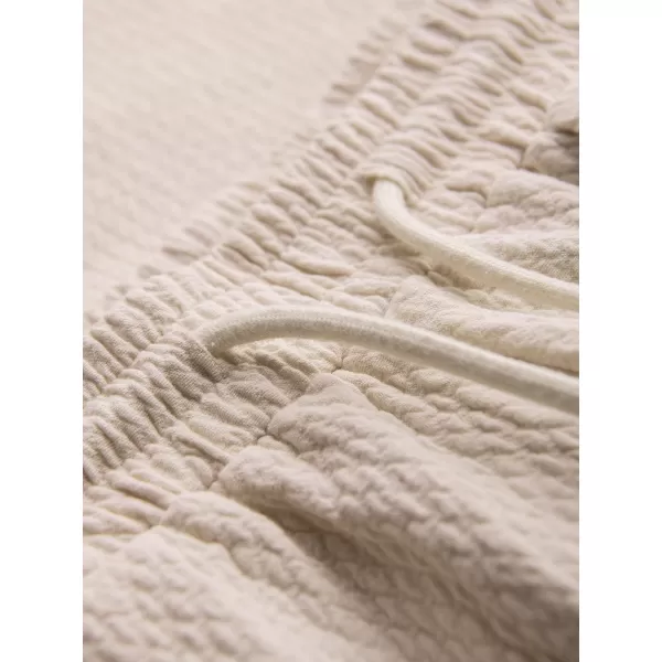  Pánské kraťasy OMBRE OM-SRCS-0207 CREAM 
