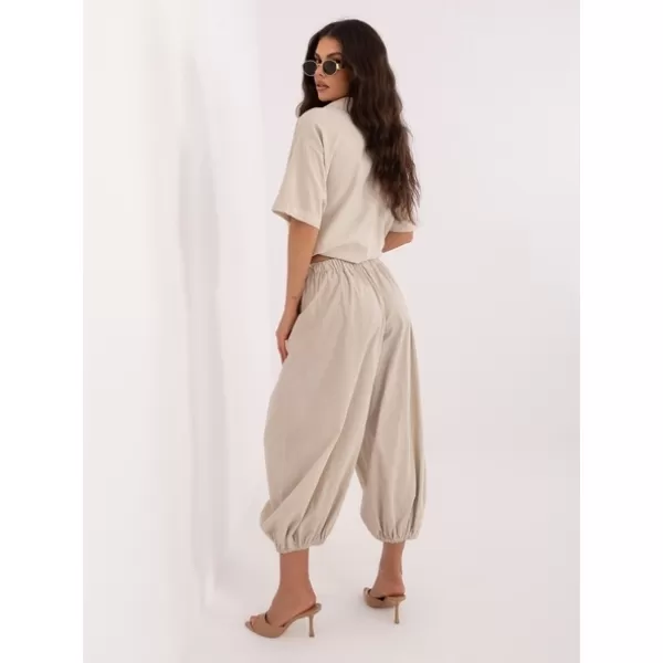  Dámské kalhoty ITALY MODA IT-SP-FL10309-1.02 BEIGE 