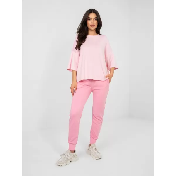  Dámská halenka RUE PARIS RV-BZ-A1188.63 BRIGHT PINK 