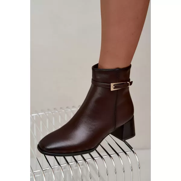  Dámské boty SERGIO LEONE BT-34-S DARK BROWN 