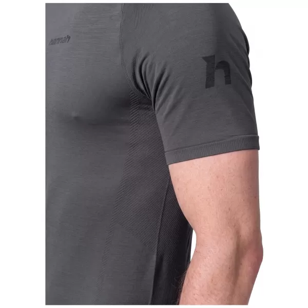  Pánské spodní prádlo HANNAH ACTIVE TS S/S VOLCANIC ASH 