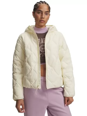 Dámská bunda UNDER ARMOUR LEGEND DOWN JACKET 6008818-513 BÍLÁ