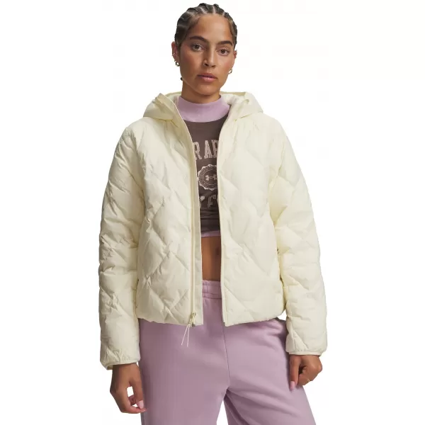  Dámská bunda UNDER ARMOUR LEGEND DOWN JACKET 6008818-513 BÍLÁ 