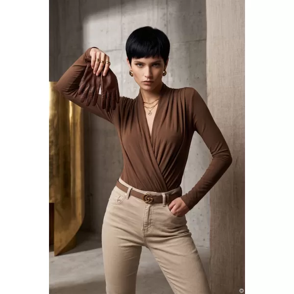  Dámské body NUMOCO 375-11 MOCCA HNĚDÁ 