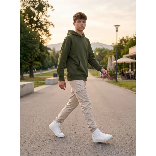  Dětská mikina MALFINI CHILL 423 MILITARY 
