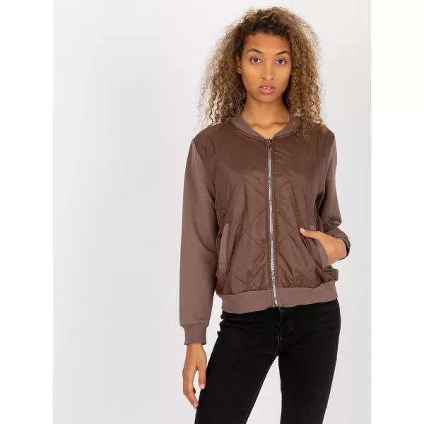  Dámská mikina RUE PARIS RV-BL-8225.88 BROWN 
