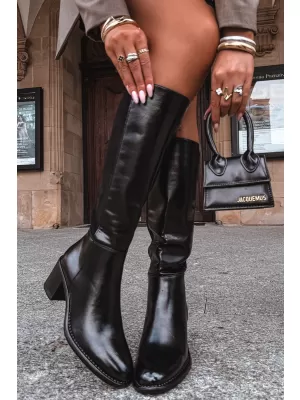 Dámské kozačky VINCEZA 58652 BLACK