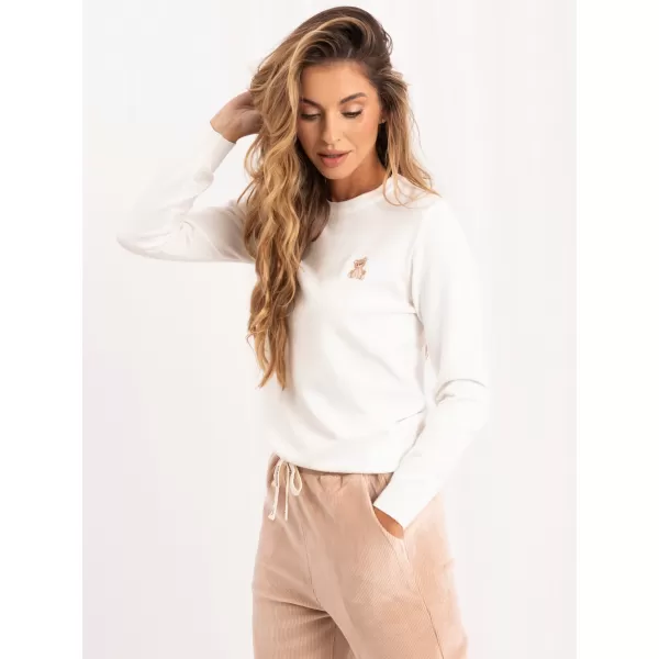  Dámský svetr ITALY MODA IR-SW-57994.12P ECRU 