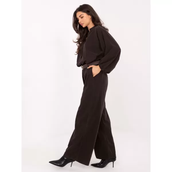  Dámské kalhoty ITALY MODA IT-SP-25782.73 DARK BROWN 