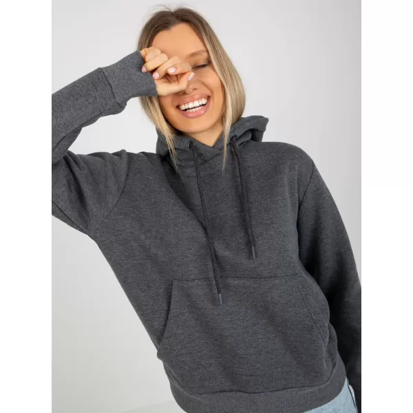  Dámská mikina RUE PARIS CT-BL-F-621124.98P DARK GREY 