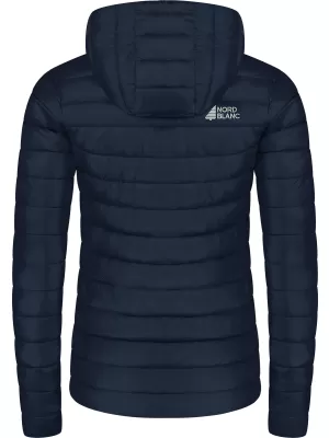 Dámská prošívaná bunda NORDBLANC NIMBUS WJL8395 MODRÁ