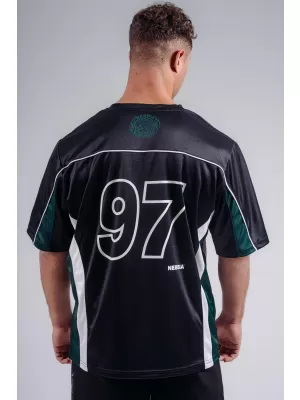 Oversized Jersey tričko 97 NEBBIA PRIMAL 885 BLACK