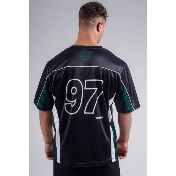  Oversized Jersey tričko 97 NEBBIA PRIMAL 885 BLACK 