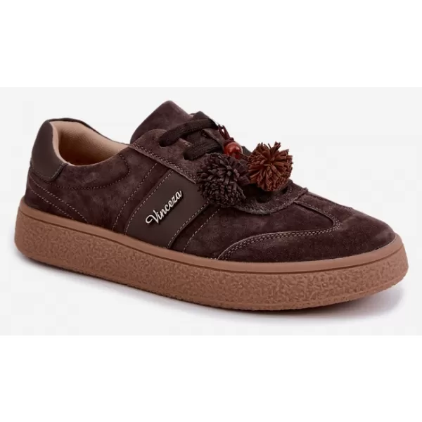  Dámské tenisky VINCEZA 79682 CHOCOLATE 