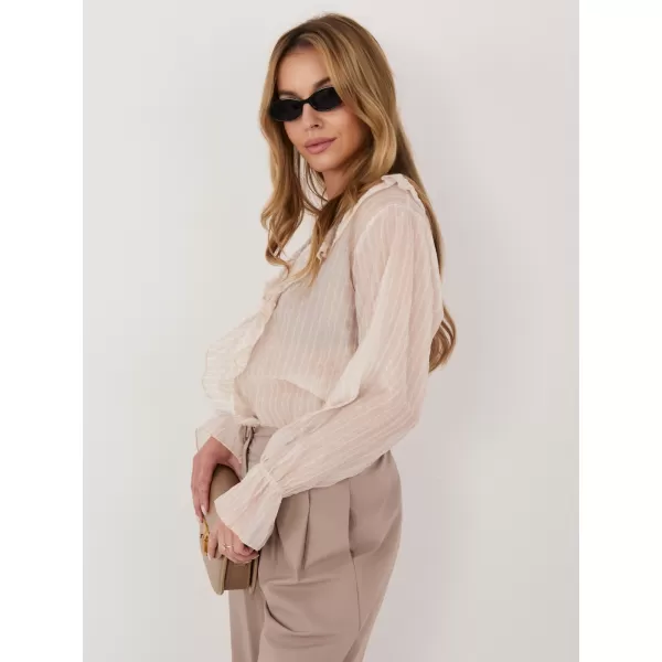  Dámská halenka ITALY MODA IT-BZ-25096.84 BEIGE 