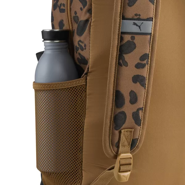  Batoh PUMA PHASE AOP BACKPACK 09116916 PUMA BLACK/KONA BROWN/LEOPARD AOP 