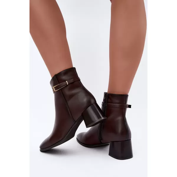  Dámské boty SERGIO LEONE BT-34-S DARK BROWN 