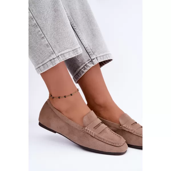  Dámské mokasíny BOTO D-307 BEIGE 