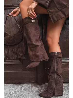 Dámské kozačky BOTO CLS-370/LA3150/CLS-603 BROWN