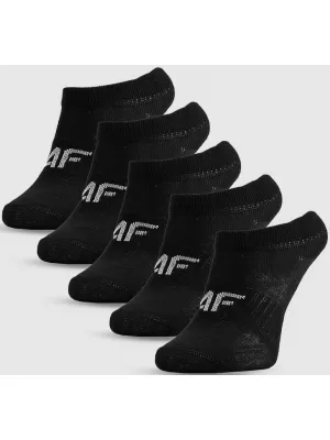 Ponožky 4F 4FJWMM00USOCF566 5 PÁRŮ DEEP BLACK